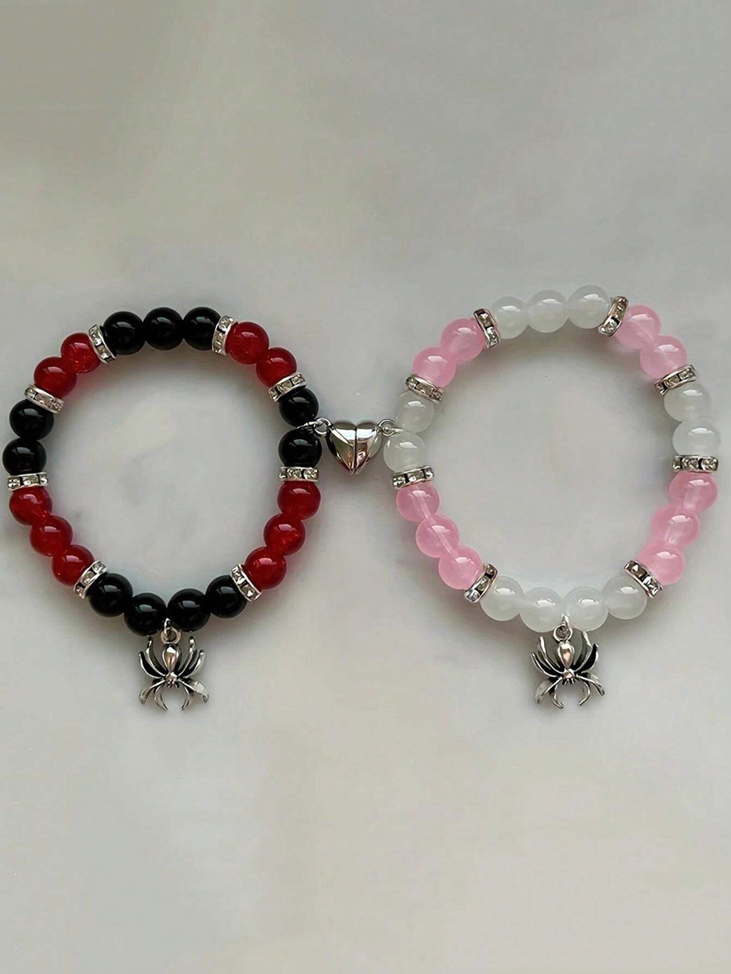 spiderman magnetic couples bracelet